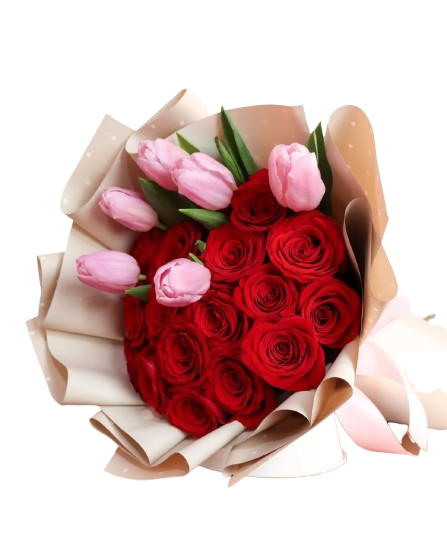 D�o Perfecto10 Tulipanes&10 Rosas